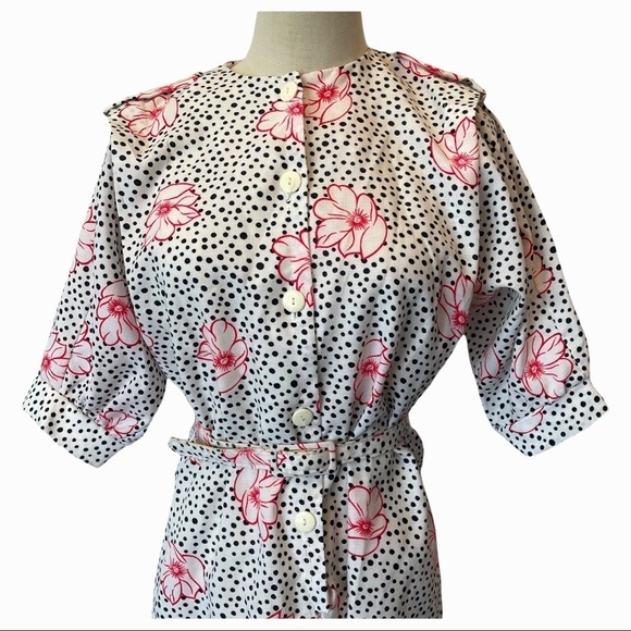 Van Ultra Ladies Vintage 1960’s  Patterned Dress - Picture 2 of 11